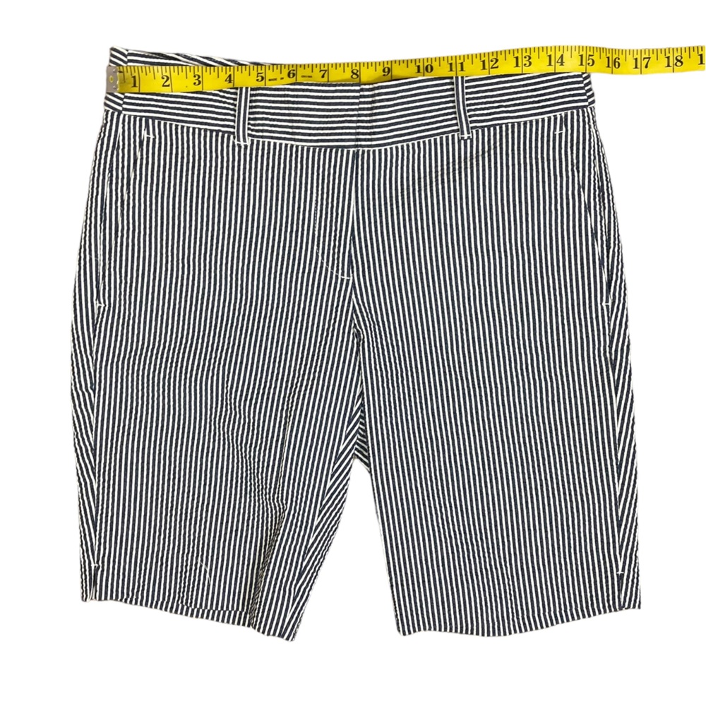 Ann Taylor Seersucker Bermuda Shorts NWT (T) - Picture 4 of 8